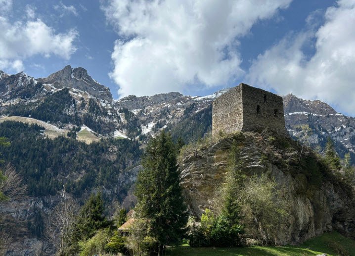 Ruine Felsenburg, Kandergrund, Switzerland, Switzerland